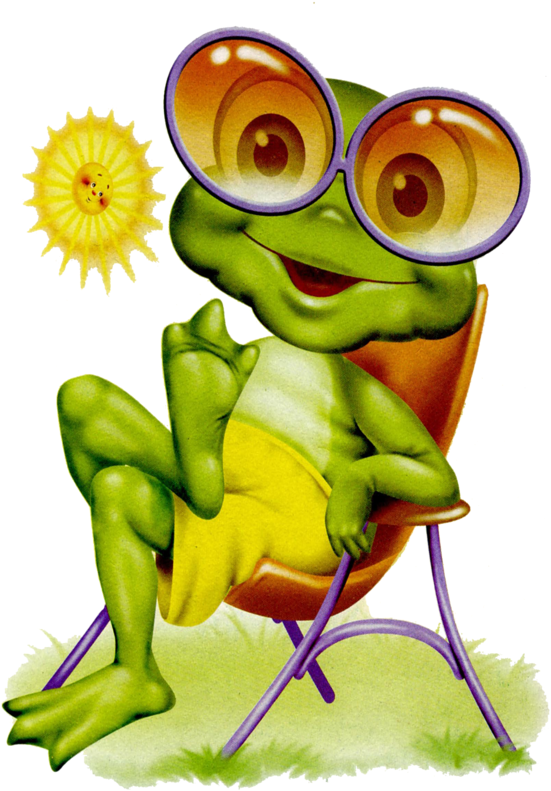 Cartoon - Frosch - De Ranas Divertidas (572x800), Png Download