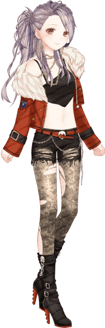 Sexy Bad Girl - Love Nikki Sexy Bad Girl (342x1069), Png Download