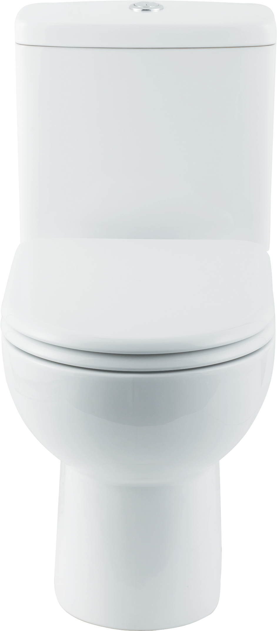Toilet Png - Water Closet Front View (1122x2369), Png Download