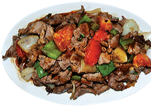 Servimos Almoço E Janta Temos Carne Na Chapa,bife C/batata - Veal (530x530), Png Download