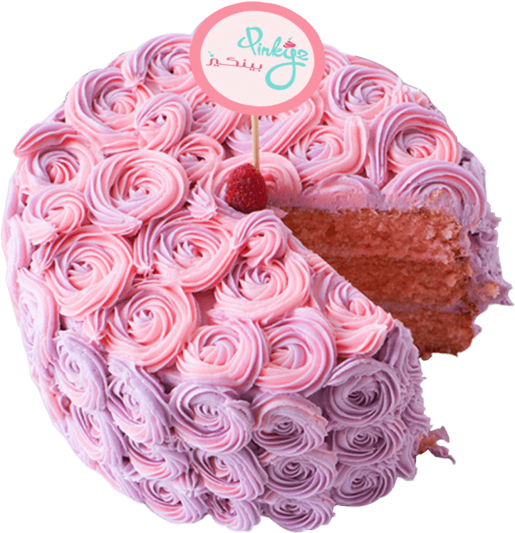 Slide1 - Slide2 - Gateau Chantilly Couleur Violet Lavande (740x755), Png Download