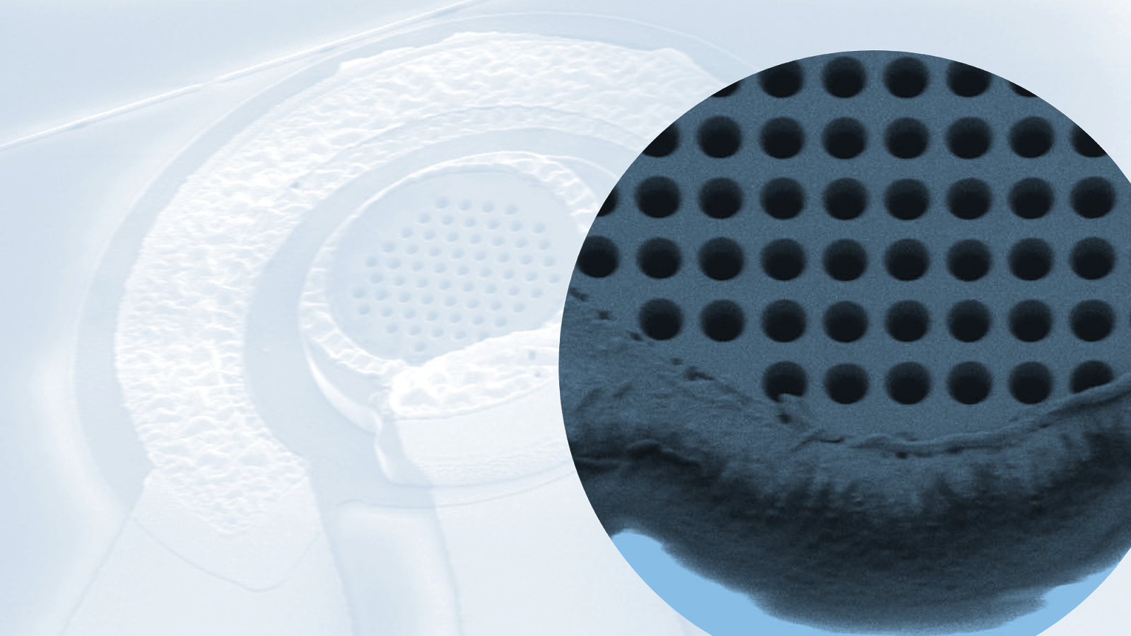 Top View Of The Slow And Stationary Optical Modes In - Circle (1600x900), Png Download