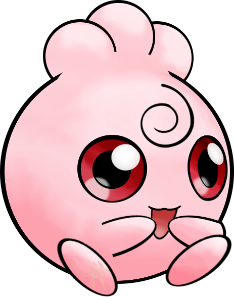 Igglybuff Png (463x588), Png Download