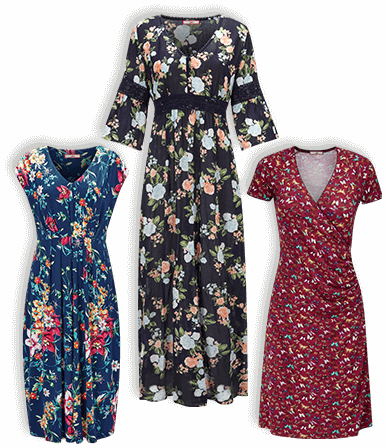 Joe Browns Dresses - Day Dress (386x448), Png Download