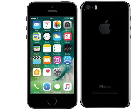 Apple Iphone Se Jack Black - Apple Iphone Se - Space Grey (450x370), Png Download