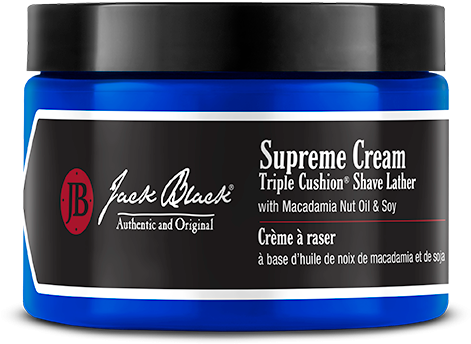 Jack Black Supreme Cream Triple Cushion Shave Lather - Jack Black Triple Cushion Shave Cream (530x560), Png Download