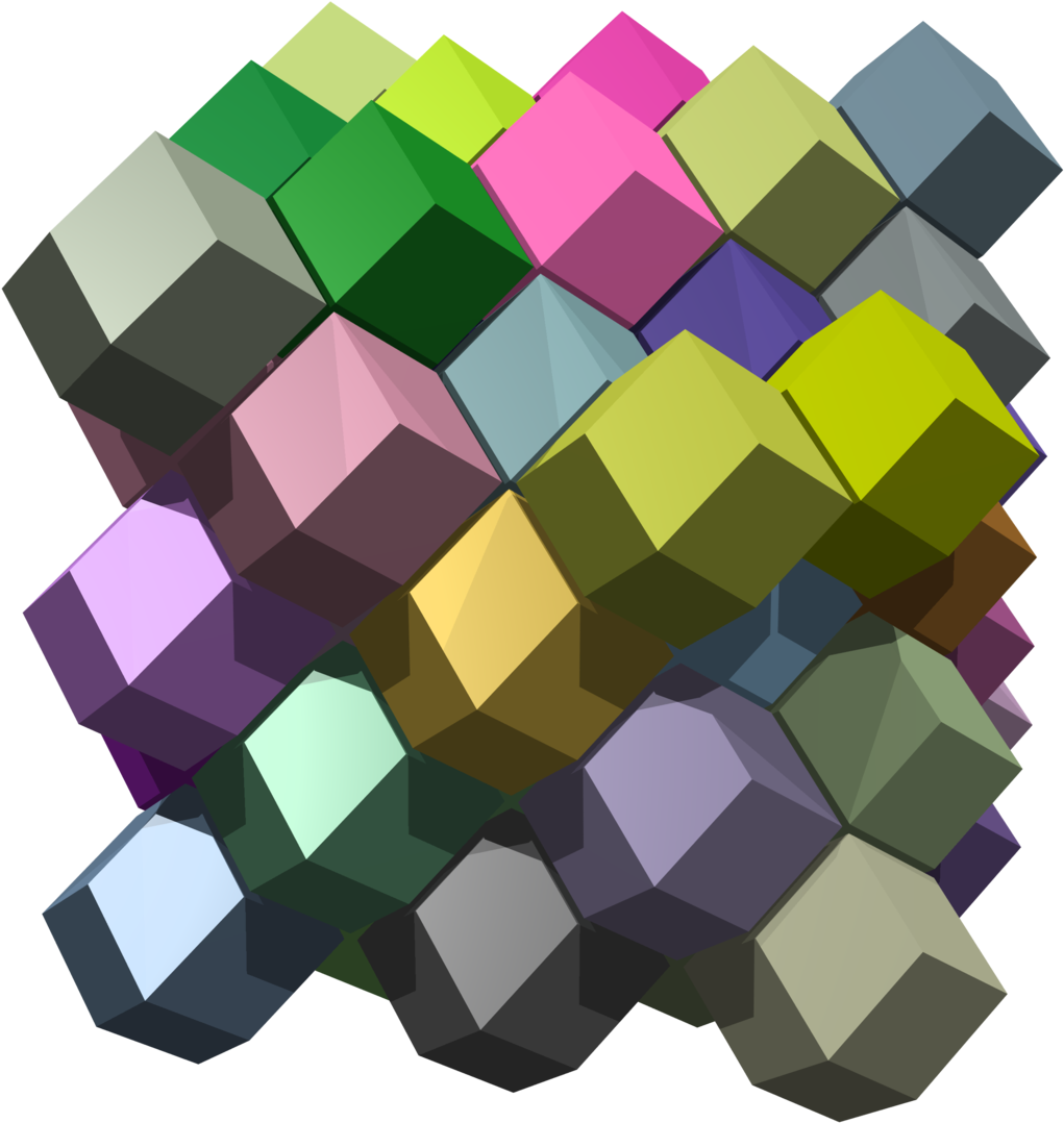 Rhombic Dodecahedron (1200x1200), Png Download