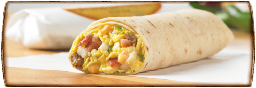 Breakfast Burrito (500x500), Png Download