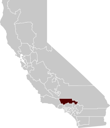 California's 21st State Senate District - California Senate District 36 (360x417), Png Download