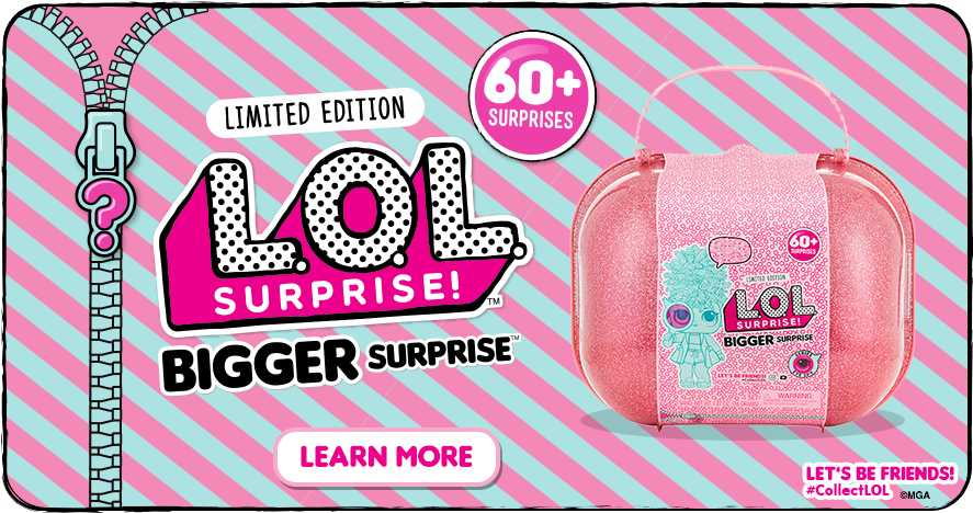 L - O - L - Surprise Bigger Surprise - Lol Surprise Doll Series 2 (960x539), Png Download