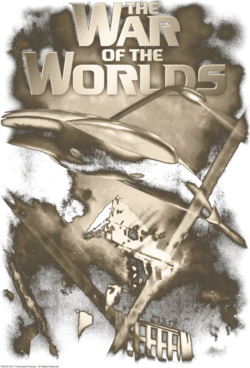 War Of The Worlds Death Rays Kid's T-shirt - Zippo 9199 The War Of The Worlds Black Matte Paramount (936x1327), Png Download