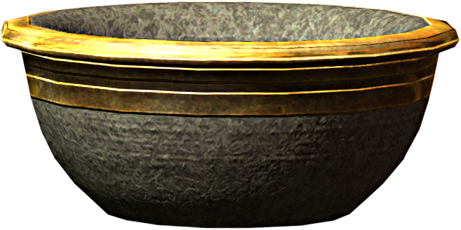 Dwemer Bowl 00025c13 - Bowl (657x328), Png Download