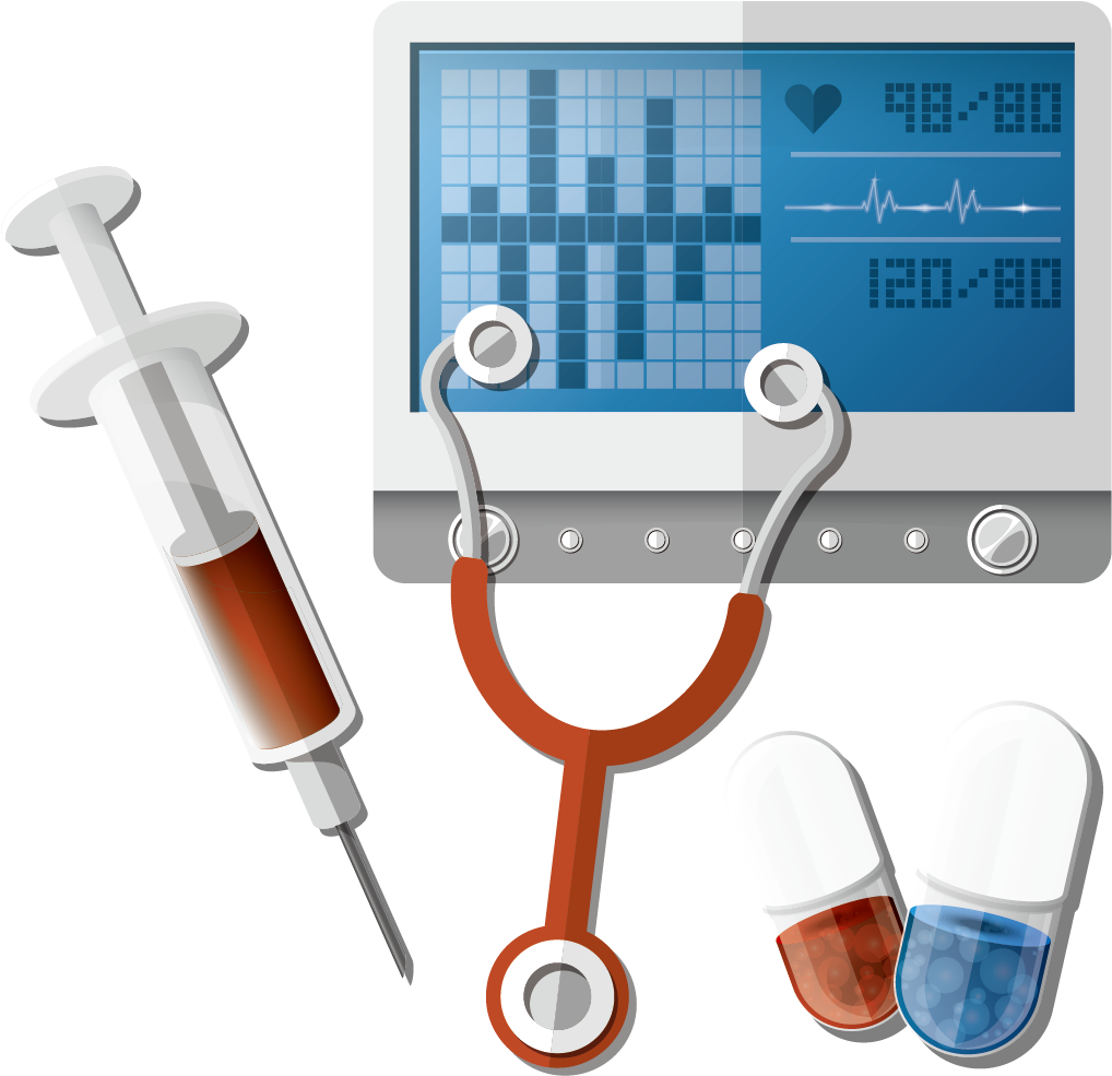 Stethoscope With Doctor (1240x1149), Png Download