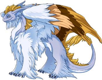 522352 350 - Tundra Female Flight Rising (350x350), Png Download