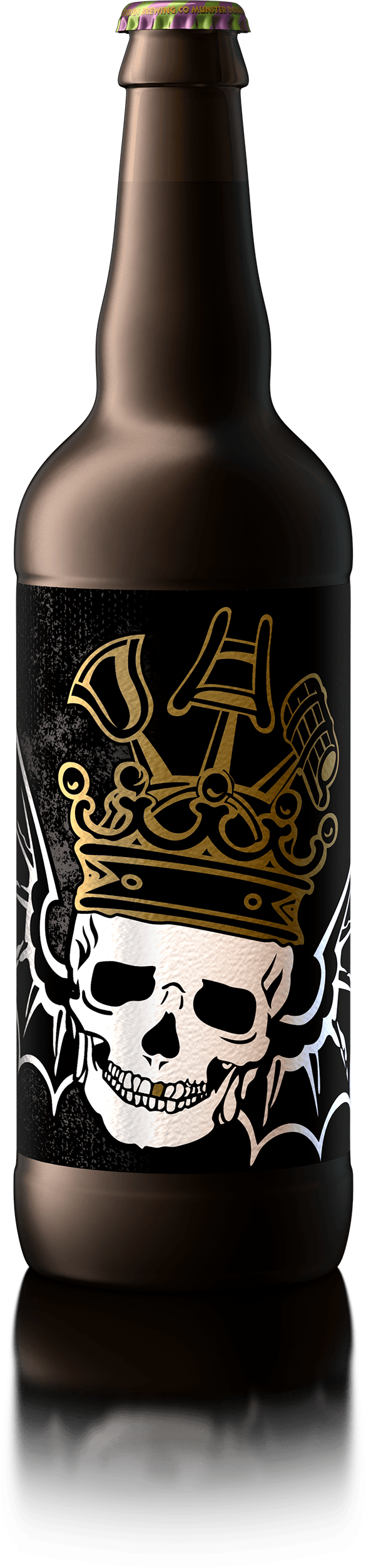 Double Man Bun - Three Floyds (585x2503), Png Download