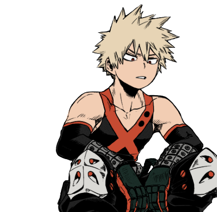 Bakugou Png - Hero Academia Katsuki Bakugou (500x420), Png Download