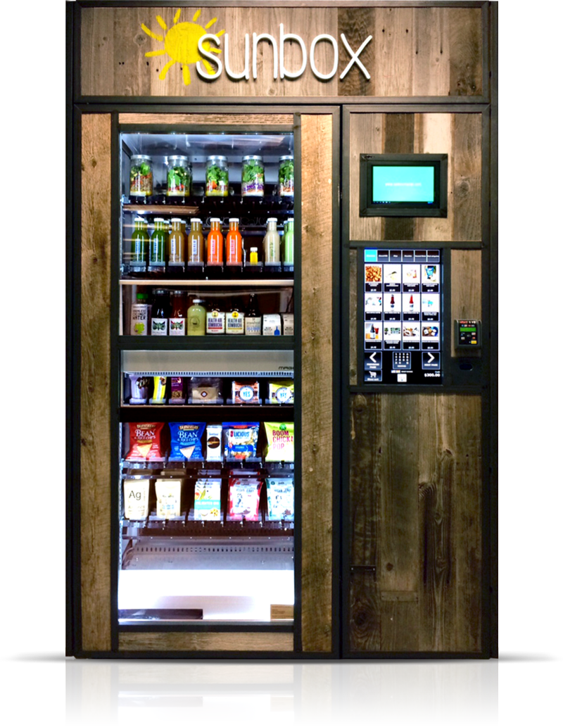 Kiosk-skew - Sunbox Market (800x1033), Png Download