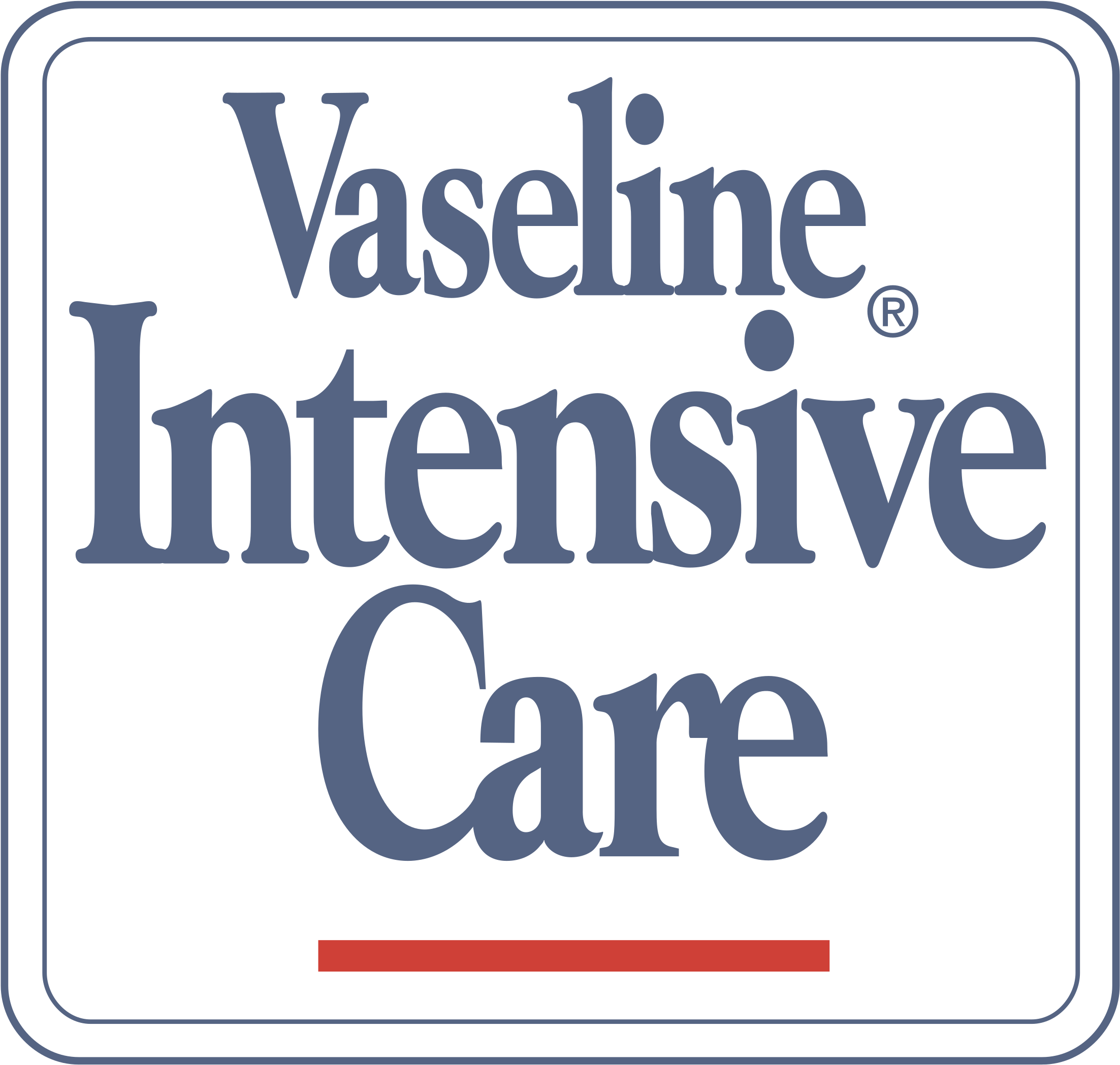 Vaseline Intensive Care Logo Png Transparent - Vaseline (2400x2400), Png Download