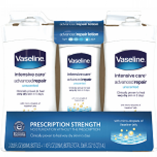 Intensive Care Vaseline Lotion (508x696), Png Download