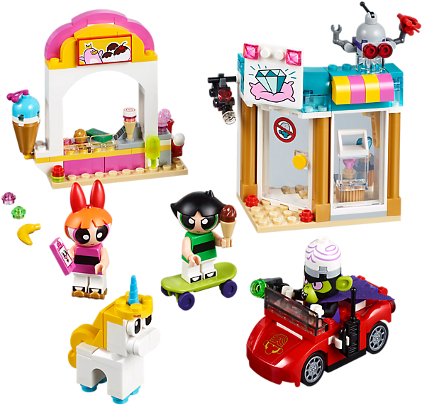 Mojo Jojo Strikes - Lego Powerpuff Girl Sets (800x600), Png Download