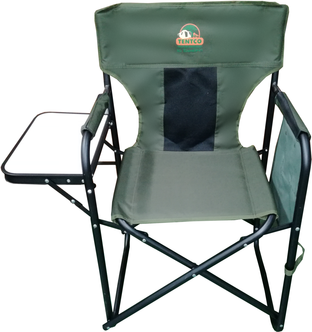 Tentco Deluxe Directors Chair - Tentco Chair (1128x1200), Png Download