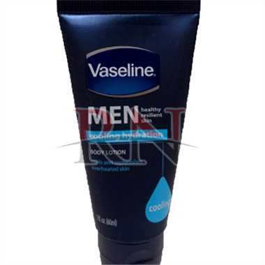 vaseline men's cooling hydration body lotion