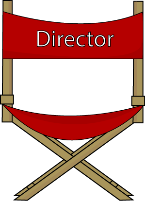 Movie Director Chair Clipart 2 By Elizabeth - Directors Chair Clip Art (299x414), Png Download
