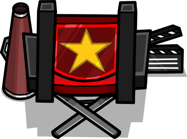 Director's Chair Sprite 004 - Director's Chair (640x478), Png Download