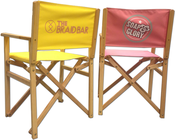Full Colour Personalised Directors Chair - Soap And Glory (700x700), Png Download