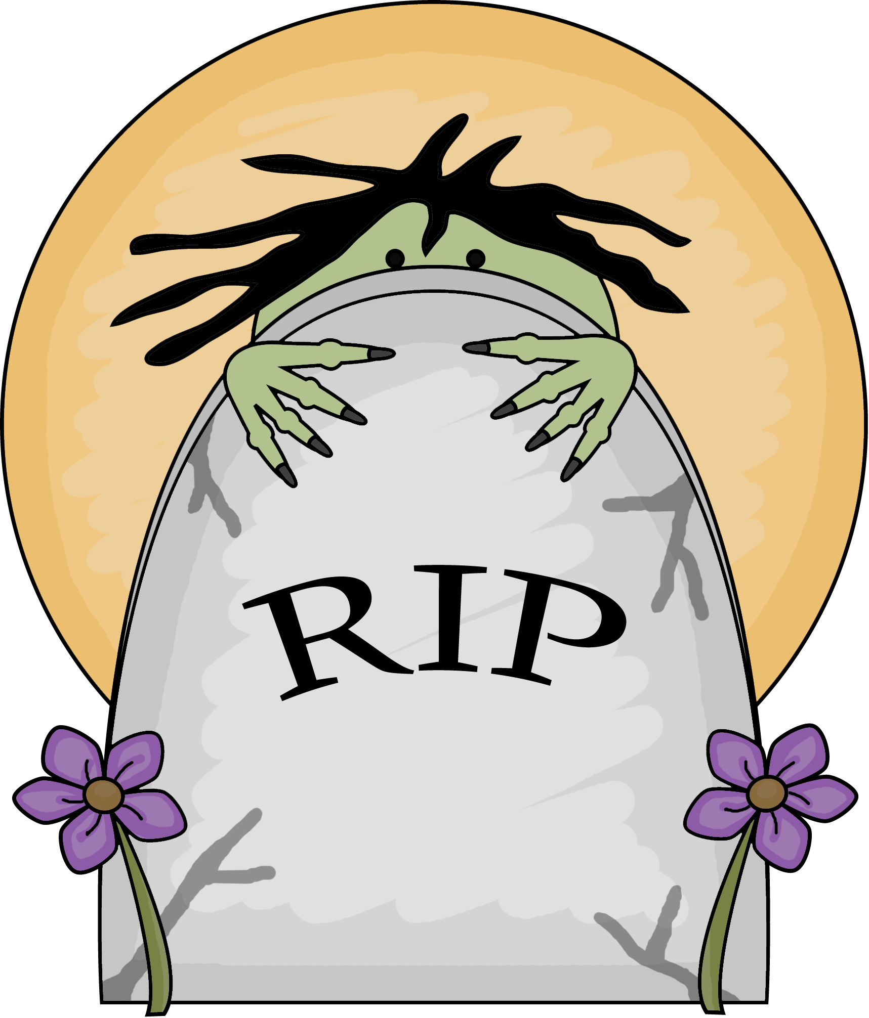 Tombstone - Language (1717x2013), Png Download