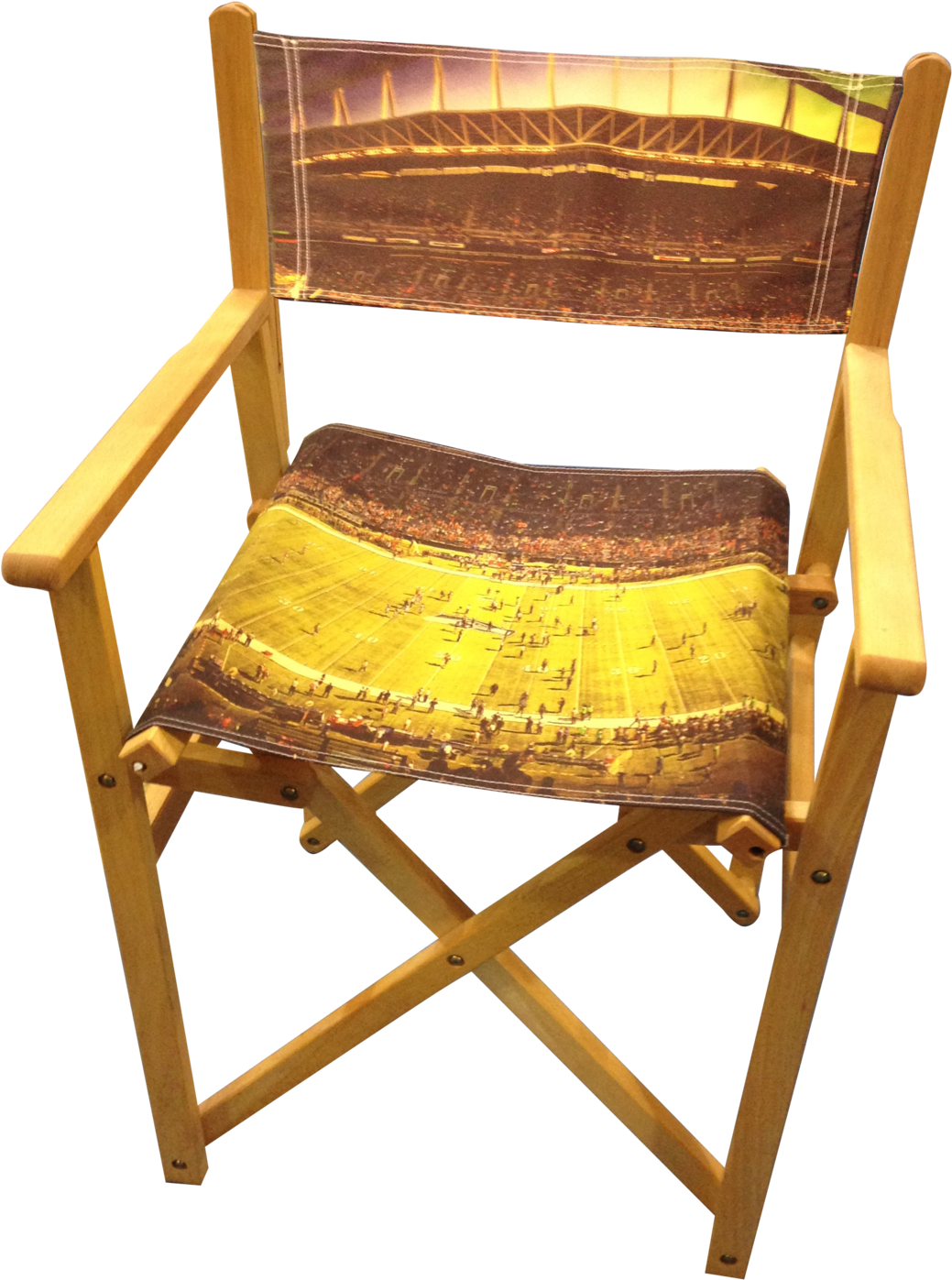 Full Colour Personalised Director's Chair - Chair (1400x1867), Png Download