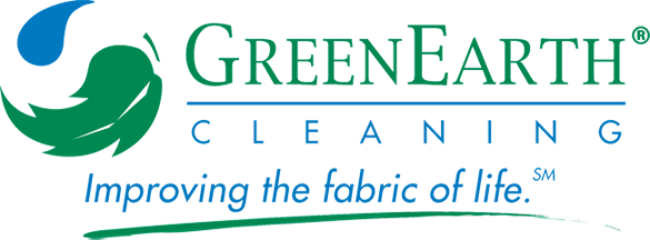 Greenearth Dry Cleaning - Green Earth Cleaning Logo (585x216), Png Download