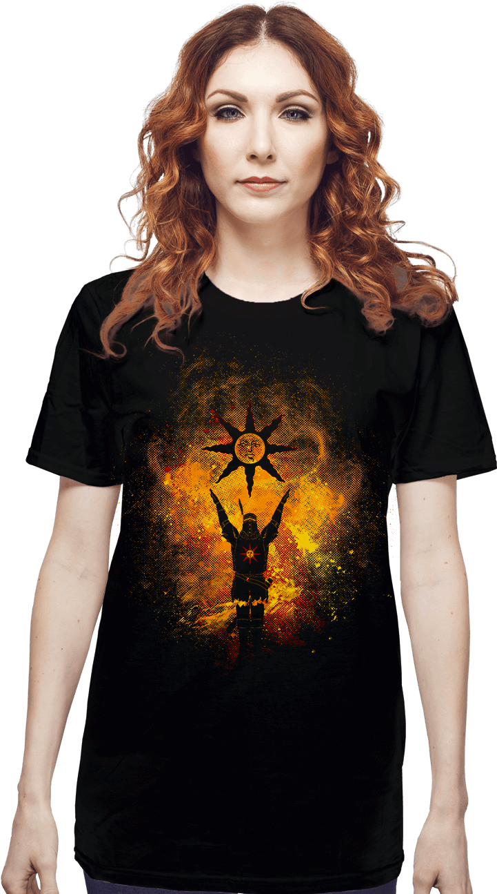 Praise The Sun - Shirt (930x1322), Png Download