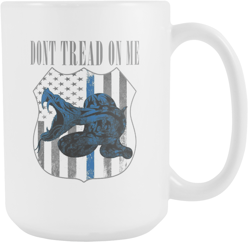 Dont Tread On Me Big Coffee Mug - Mug (1024x1024), Png Download