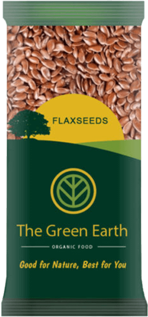 The Green Earth Flaxseeds - The Organic Food Store -- The Green Earth (700x700), Png Download