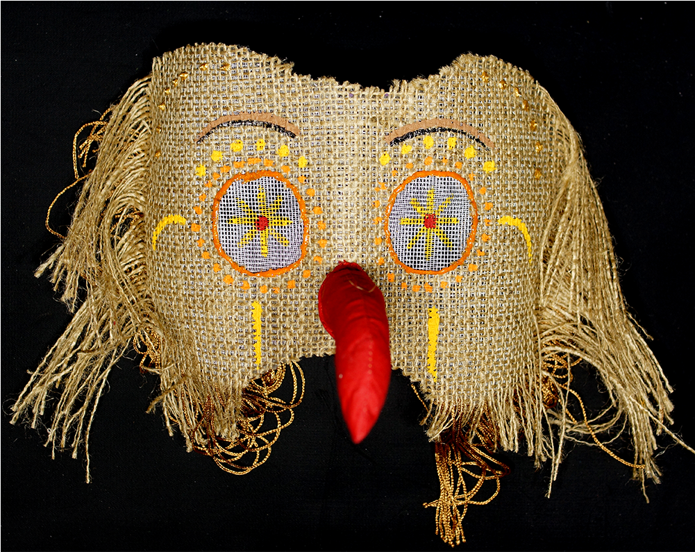 Cajun Mardi Gras - King Vulture (1000x1000), Png Download