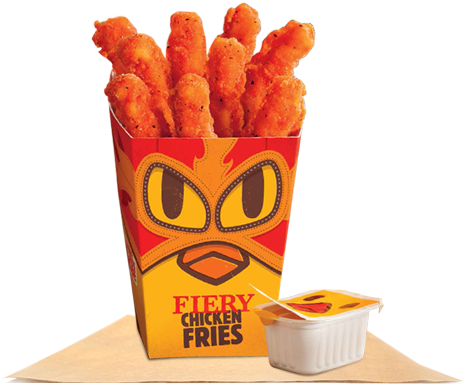 Out Now Apparently - Hungry Jacks Chicken Fries (500x540), Png Download