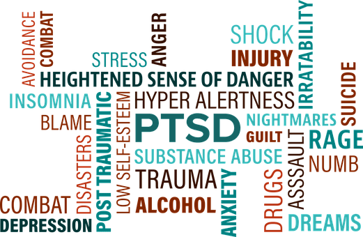 Dealing With Ptsd - Ptsd Awareness (521x340), Png Download