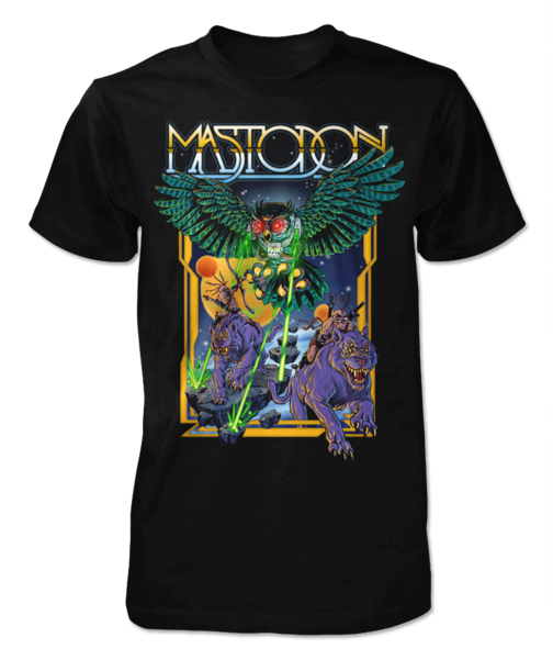 Space Owl Vs - Mastodon T Shirt (600x600), Png Download