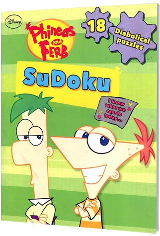Disney Phineas And Ferb Sudoku Book - Phineas And Ferb: Sudoku Book (475x474), Png Download