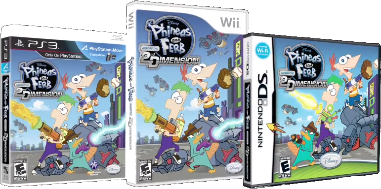 Smfe4q Phineas Ferb Across The Second Dimensions (859x470), Png Download