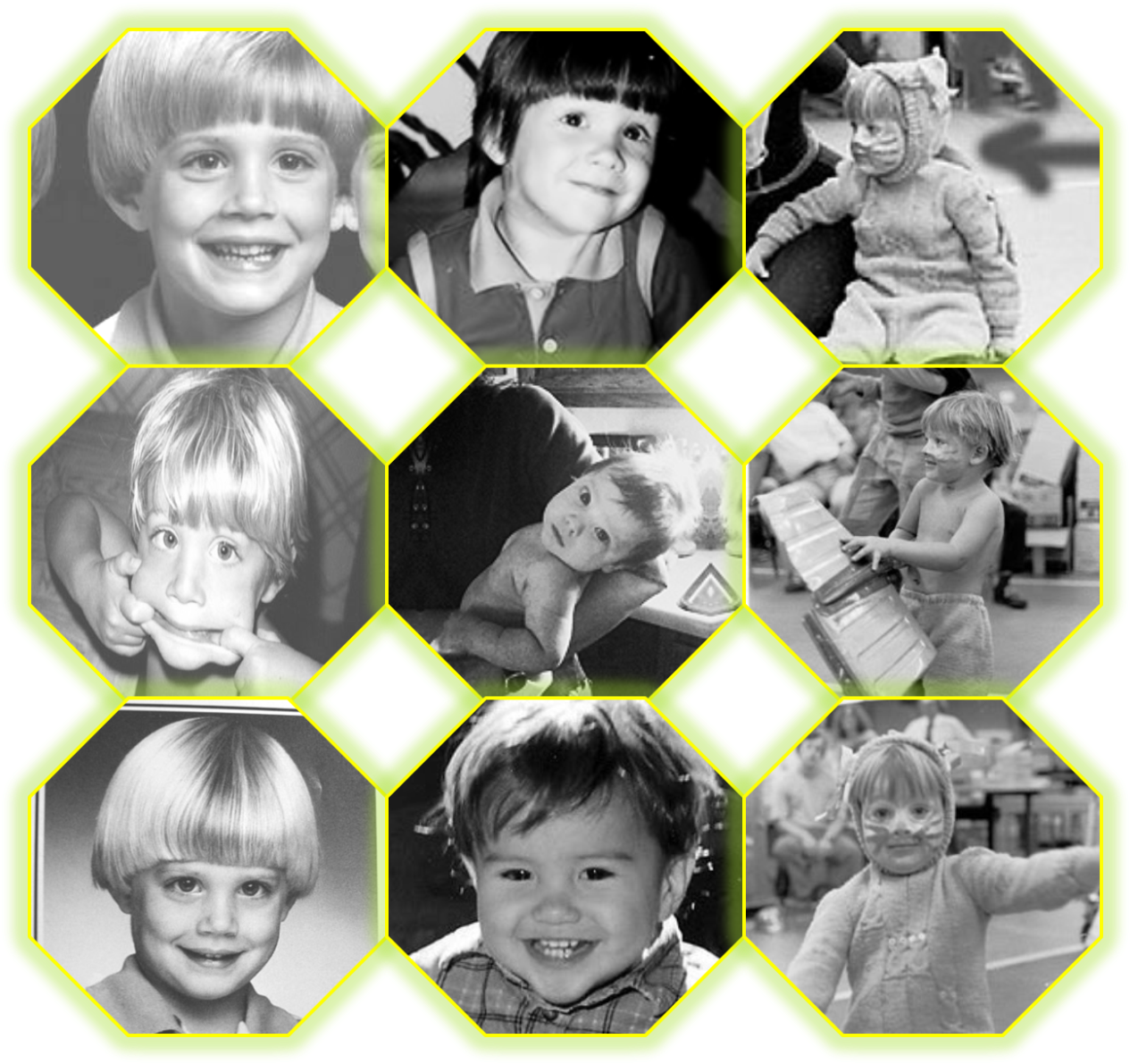 Jensen, Jared And Misha When They Were Kids - Jensen Ackles Young (1280x1206), Png Download