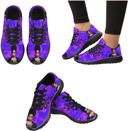 Prince Singer Sneakers - Womens Tartan Shoes (480x480), Png Download
