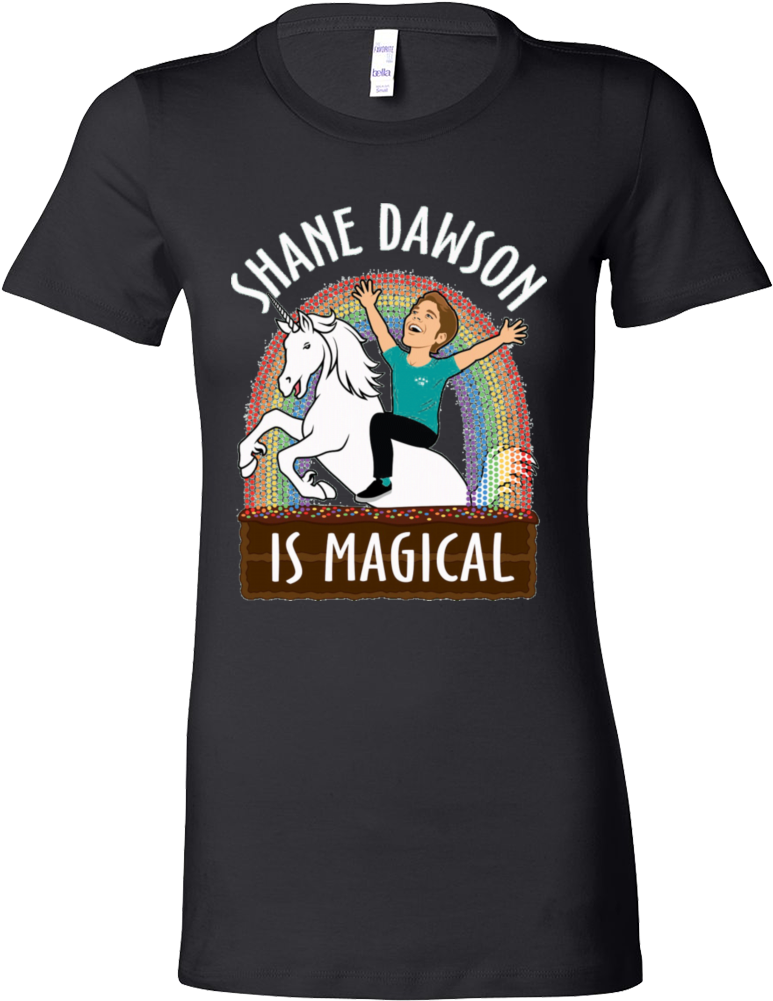 Shane Dawson Is Magical T-shirt Hoodie Long Sleeve - Wife Of A Fisherman Shirt (1000x1000), Png Download
