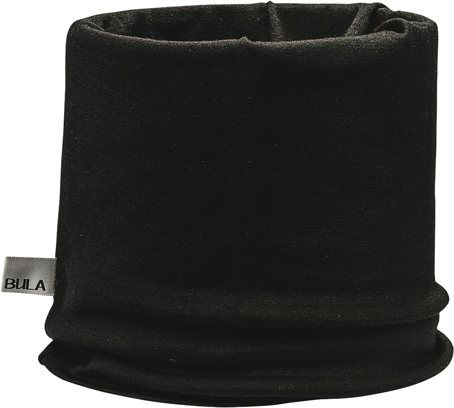 Bula Mist Merino Neck Gaiter In Black (900x900), Png Download