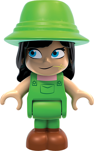 Fresh Farmer - Cartoon (313x500), Png Download