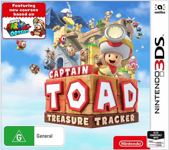 1 Of - Captain Toad Treasure Tracker 3ds (600x600), Png Download