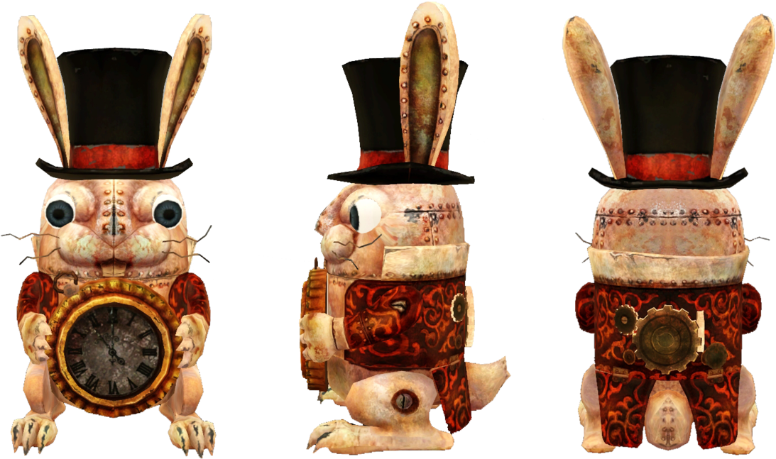 This Stunning Clockwork Bomb Makes Excellent Décor - Alice Madness Returns Rabbit Bomb (1280x717), Png Download