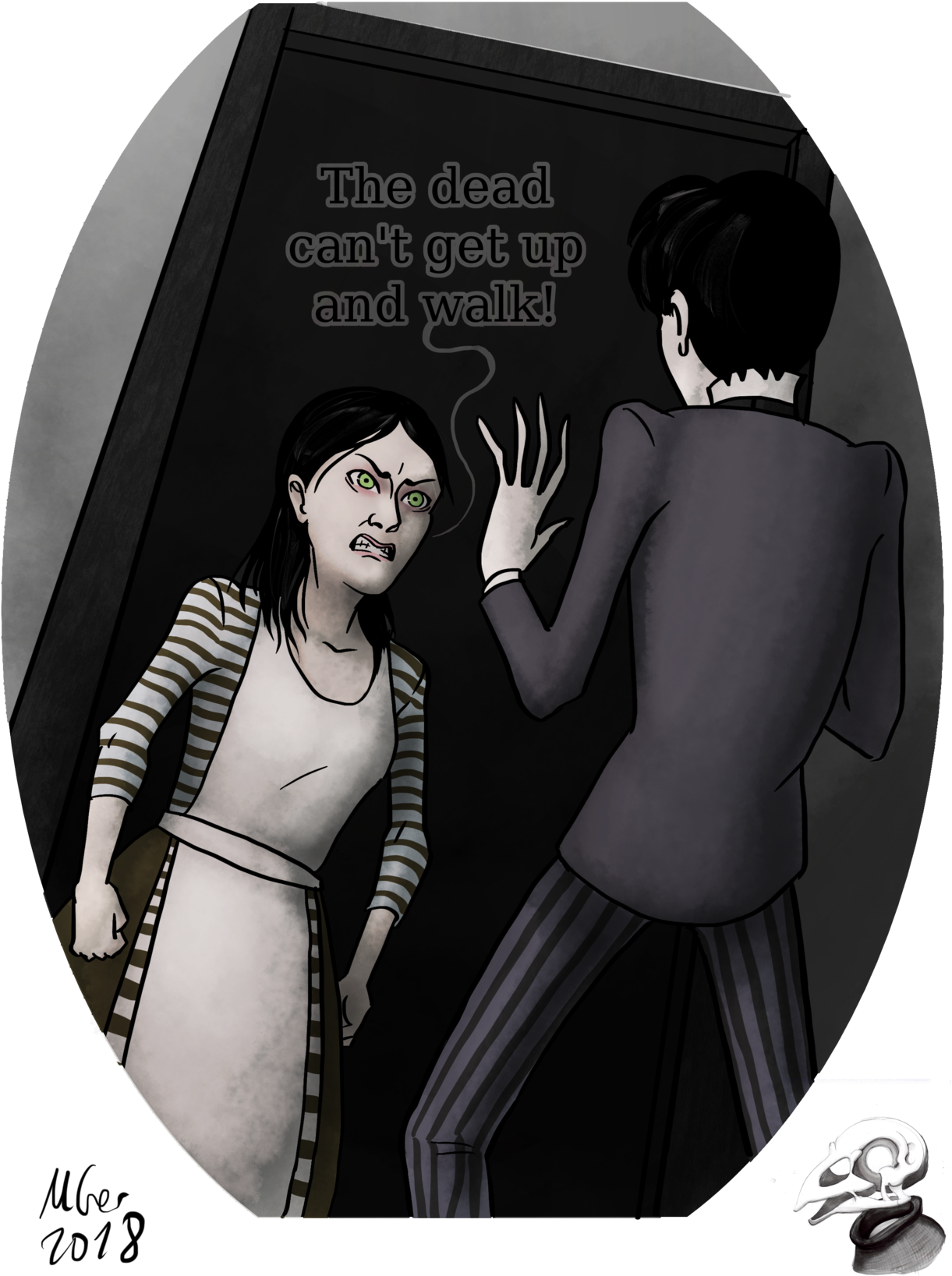 “ Fanart Of @victorluvsalice Fanfiction Alice - Fiction (1280x1713), Png Download