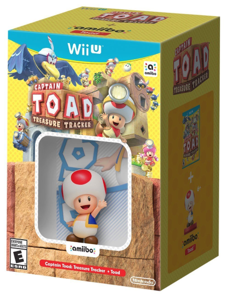 Treasure Tracker Toad Amiibo [nintendo Wii U] - Captain Toad Treasure Tracker Amiibo (600x600), Png Download
